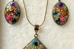 resin-dry-flower-earings-pendant
